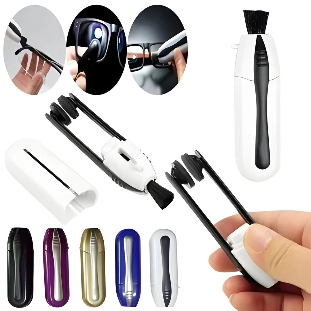 Eyeglass Cleaning Tool for Lenses and Screens