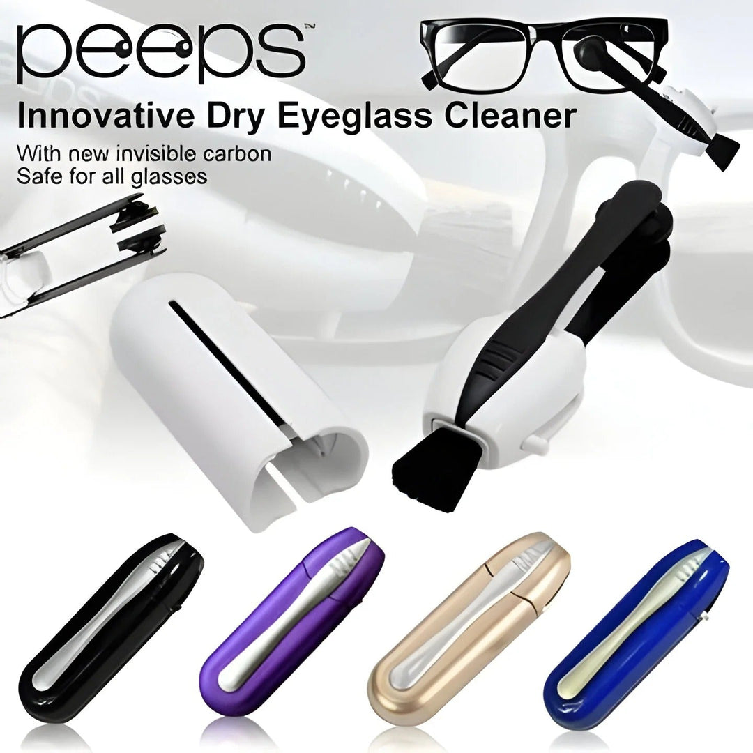 Eyeglass Cleaning Tool for Lenses and Screens