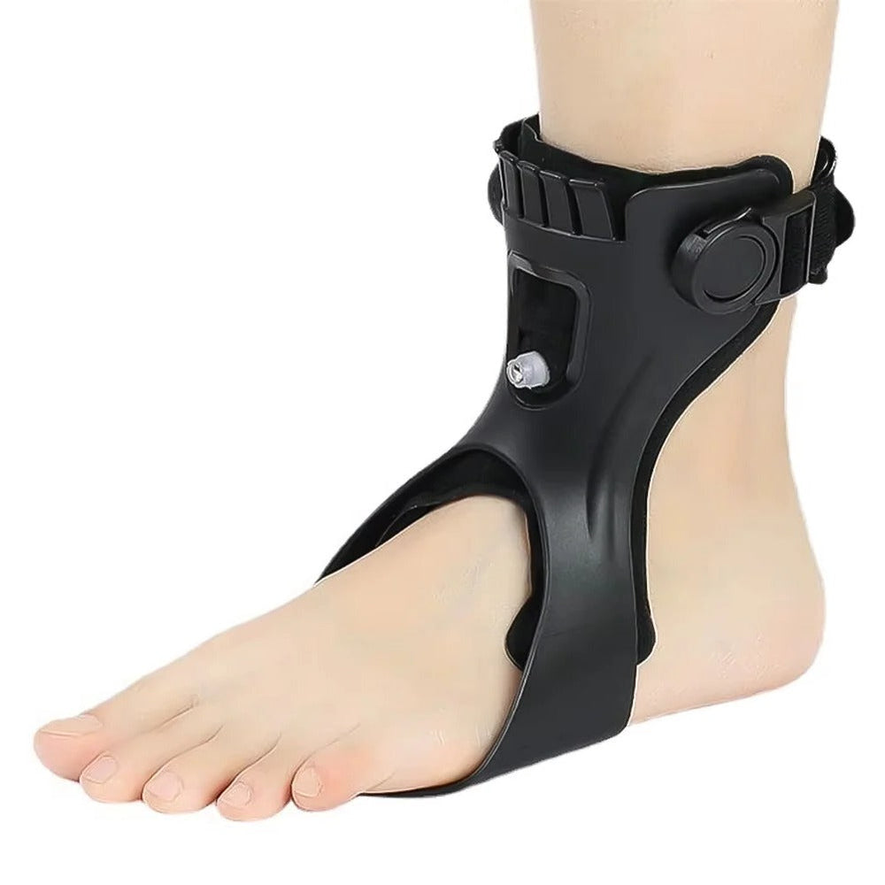 Adjustable Drop Foot Support Brace with Breathable Lining and Toe Lift