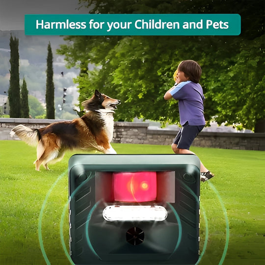 Ultrasonic Woodpecker Deterrent for Outdoor Pest Control