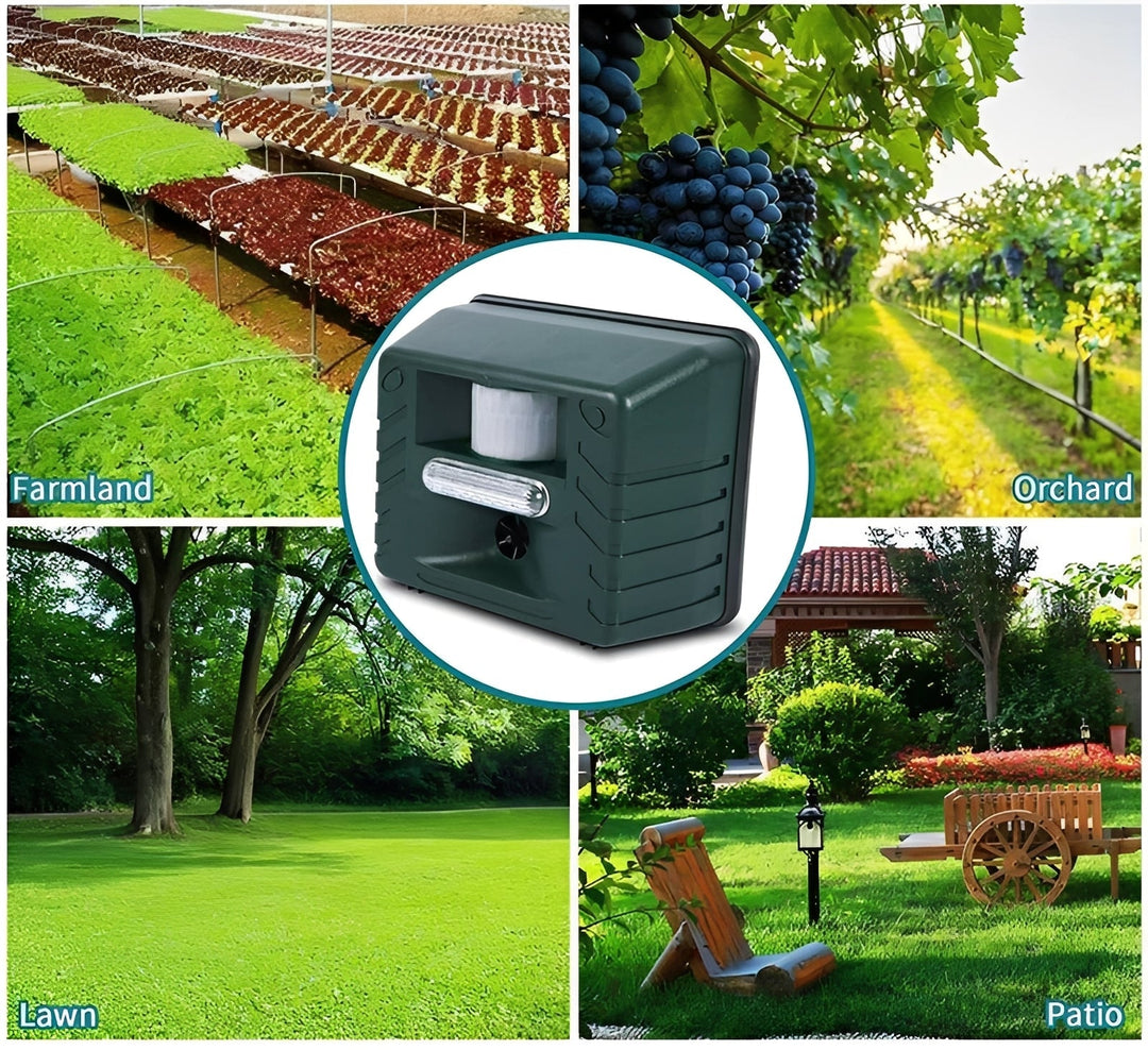 Ultrasonic Woodpecker Deterrent for Outdoor Pest Control