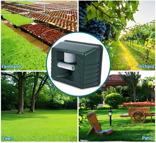 Ultrasonic Woodpecker Deterrent for Outdoor Pest Control