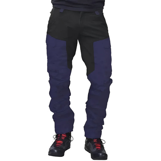 Weatherproof Cargo Work Trousers with Reinforced Stitching