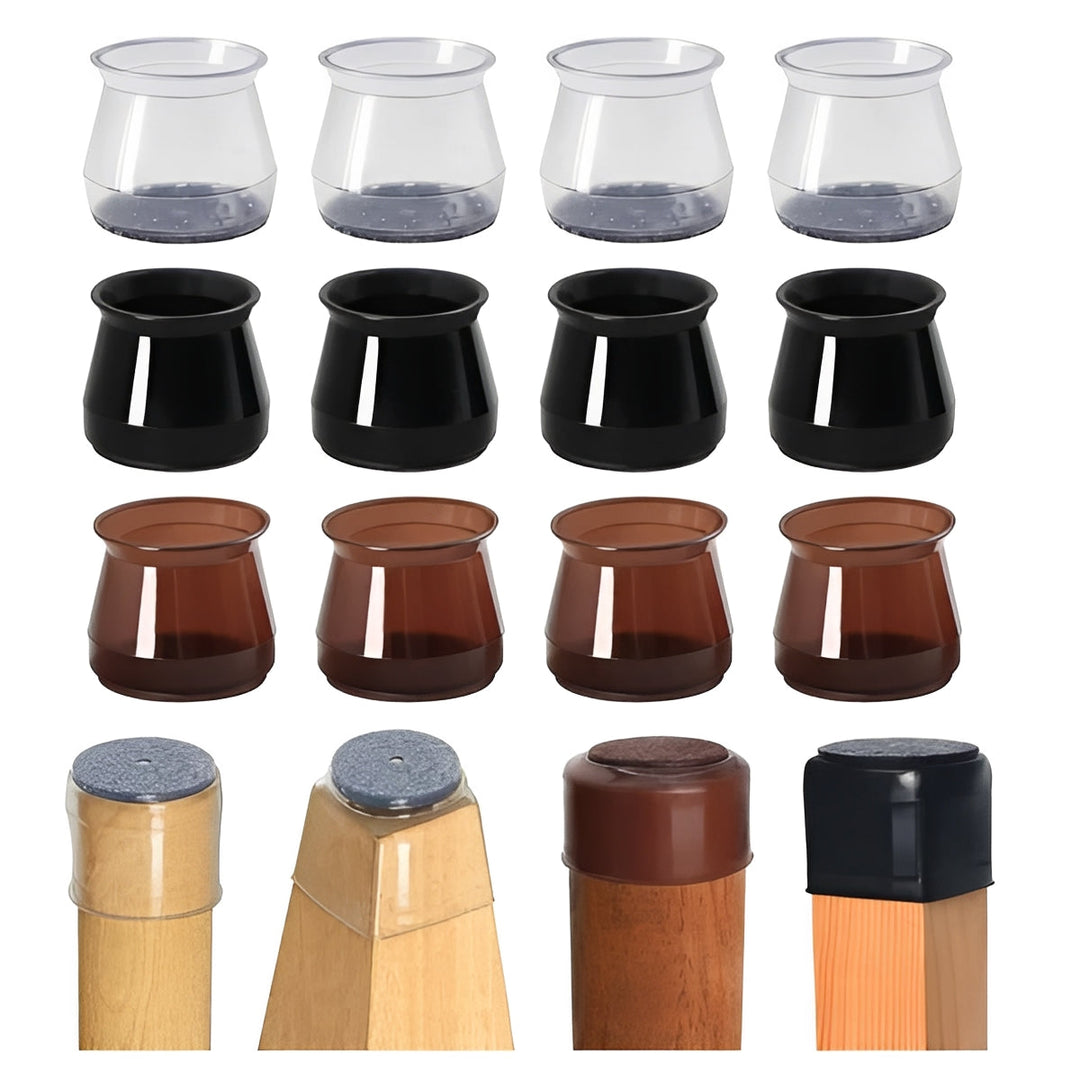 Furniture Leg Floor Protectors, Set of 8