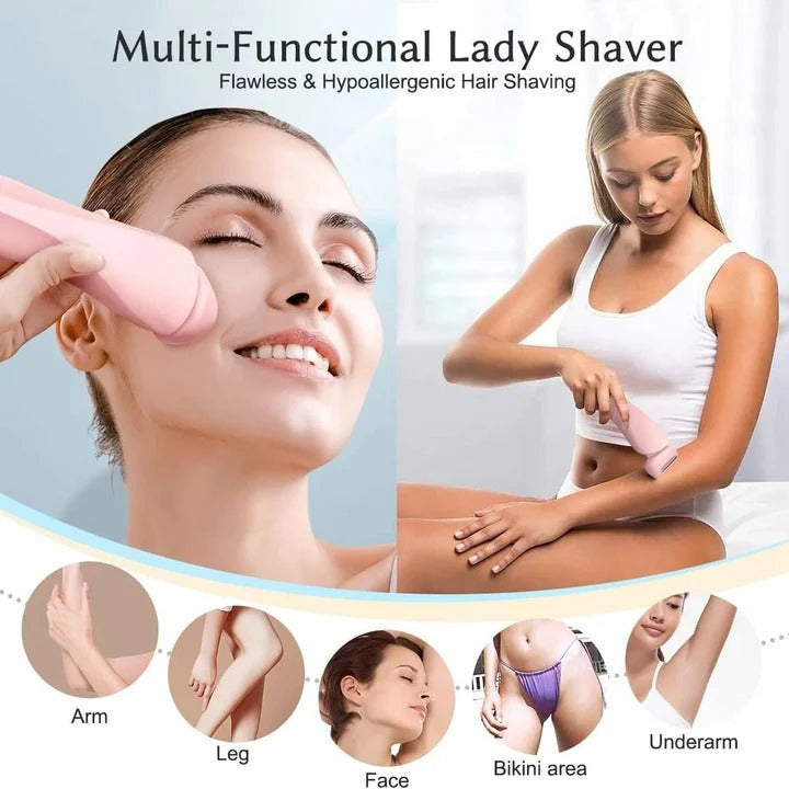 Rechargeable Electric Shaver for Women