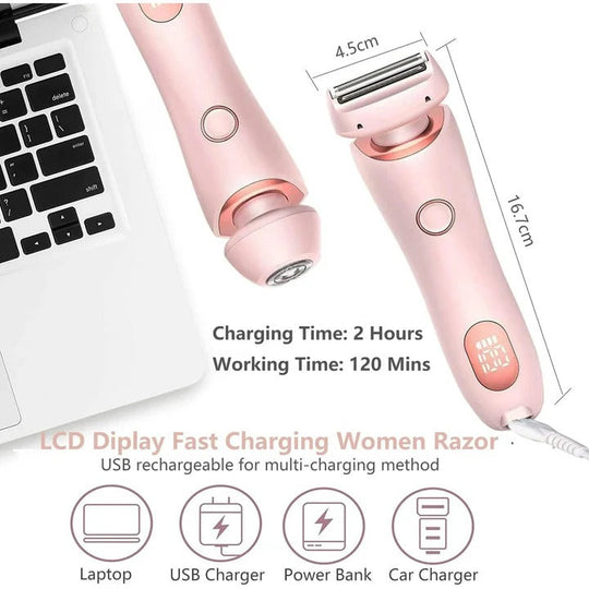 Rechargeable Electric Shaver for Women