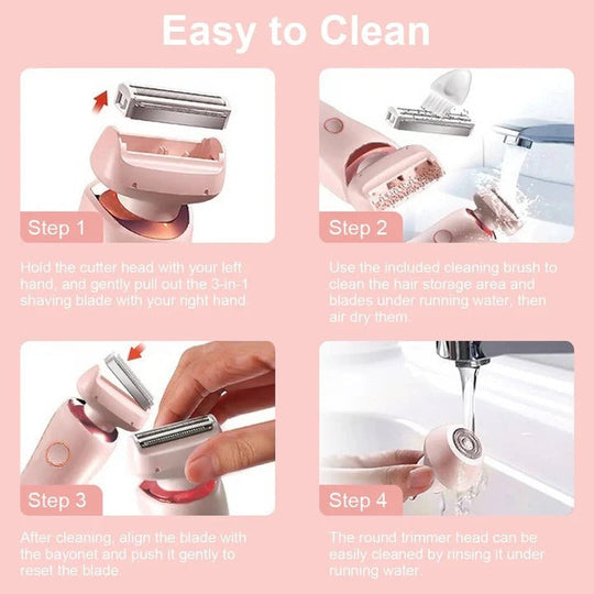 Rechargeable Electric Shaver for Women