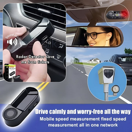 Long Range Radar Detector for Vehicles