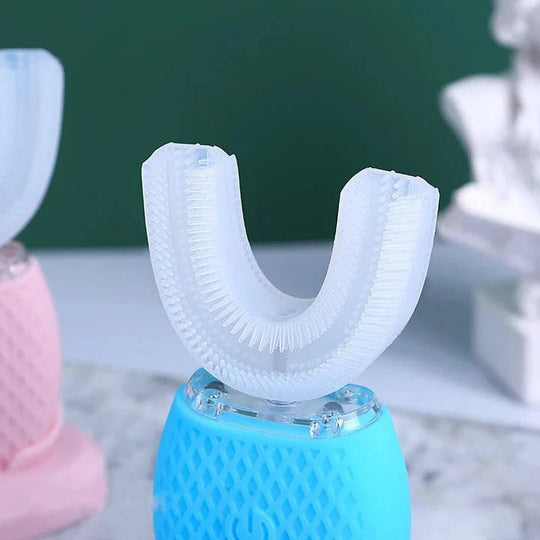 Ultrasonic Electric Toothbrush with Blue Light