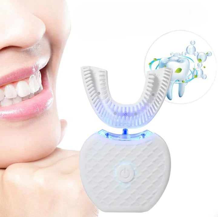 Ultrasonic Electric Toothbrush with Blue Light