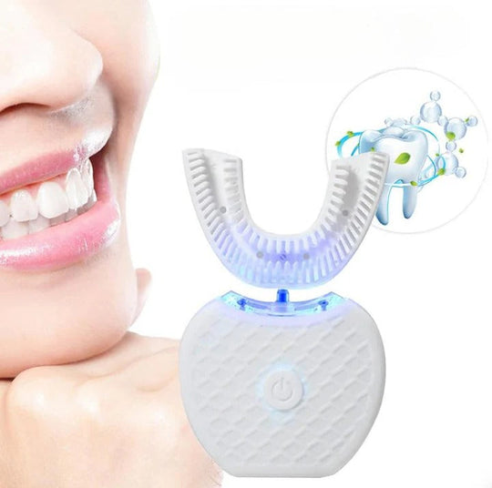 Ultrasonic Electric Toothbrush with Blue Light