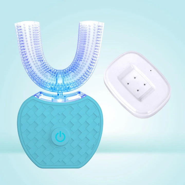 Ultrasonic Electric Toothbrush with Blue Light