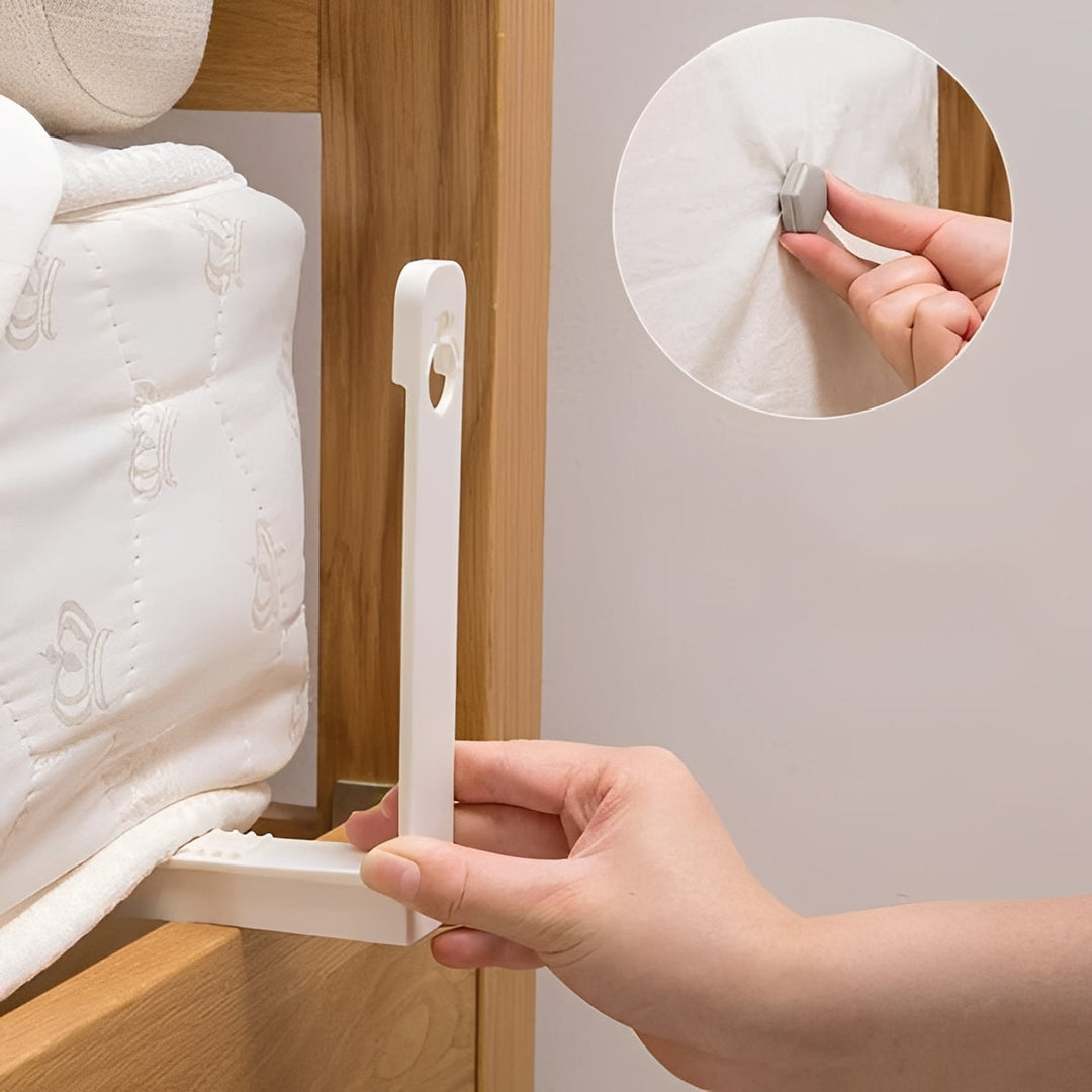 Bed Sheet Fastener Clips with Strong Grip Support