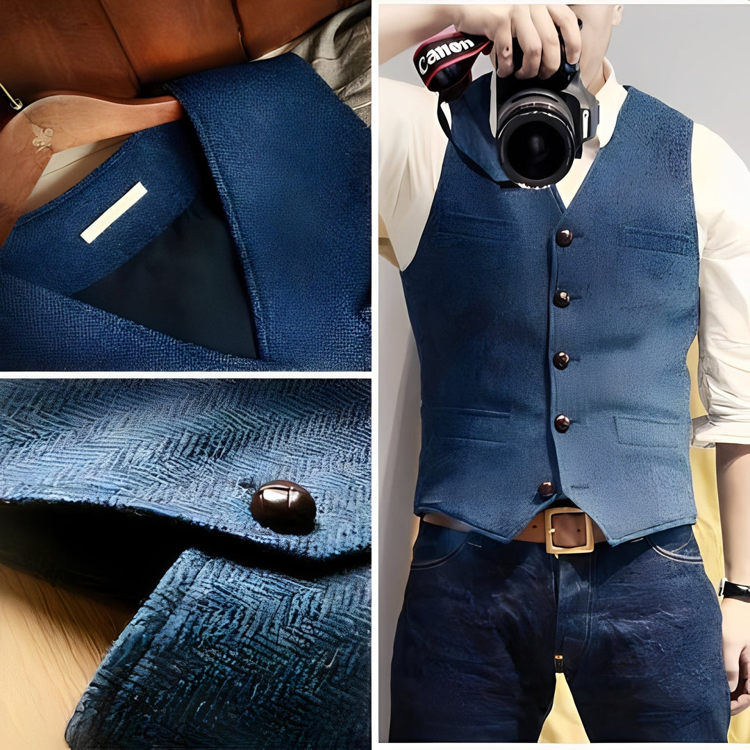 Classic Waistcoat Vest for Formal and Casual Wear
