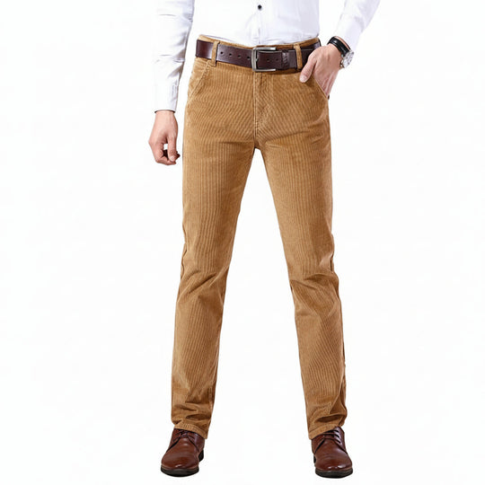 Men's Classic Corduroy Trousers for Casual Wear