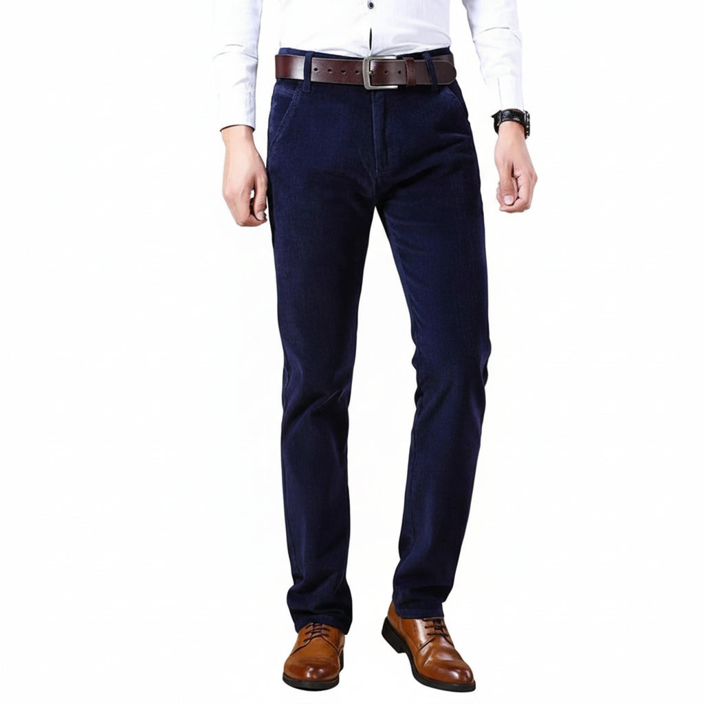 Men's Classic Corduroy Trousers for Casual Wear