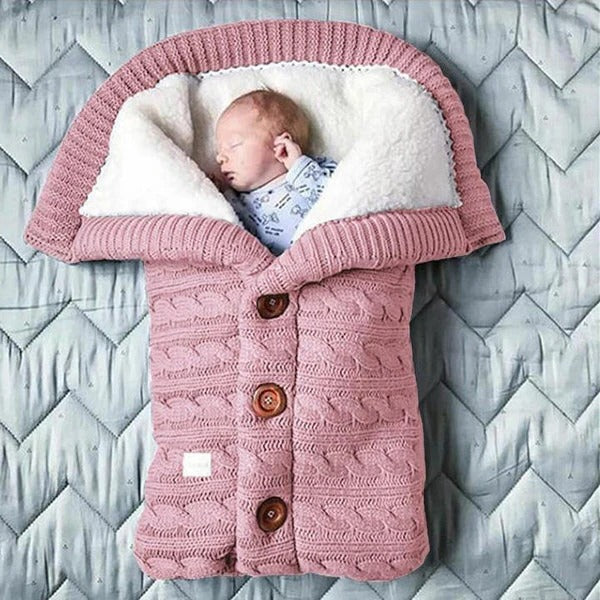 Soft Fleece Baby Blanket for Infants