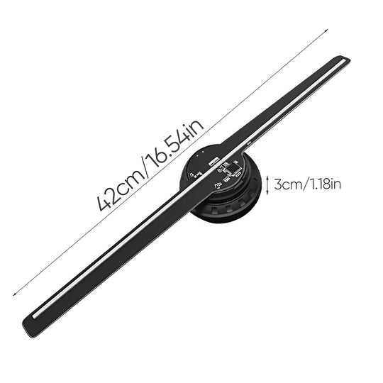 LED Hologram Fan Projector with 3D Display