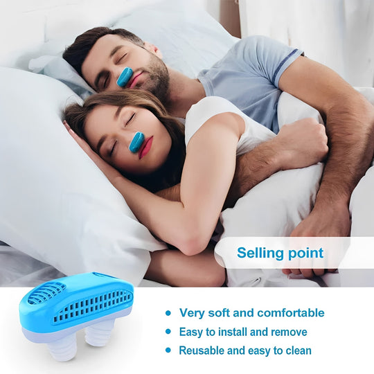 Cordless Nasal Sleep Aid Device, Compact Snoring Support Insert