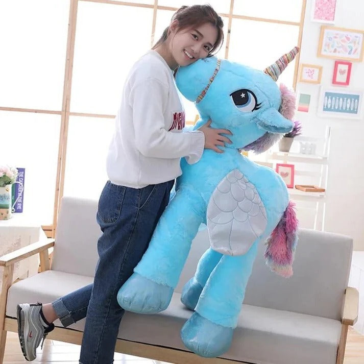 Oversized Plush Unicorn Stuffed Animal Toy
