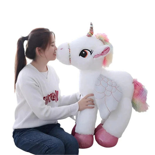Oversized Plush Unicorn Stuffed Animal Toy