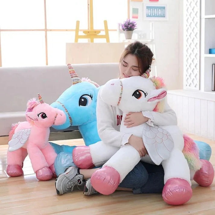 Oversized Plush Unicorn Stuffed Animal Toy