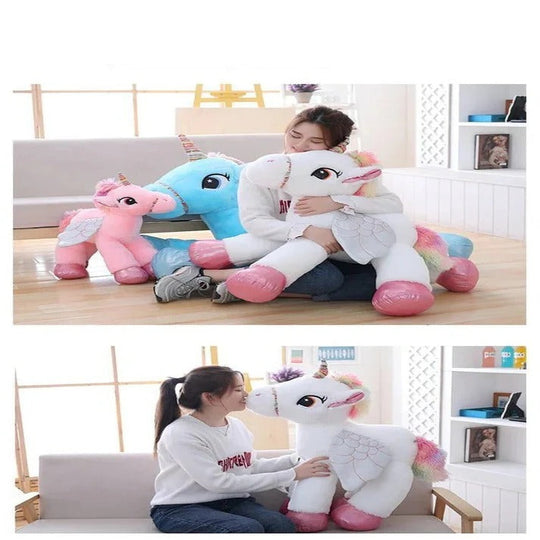 Oversized Plush Unicorn Stuffed Animal Toy