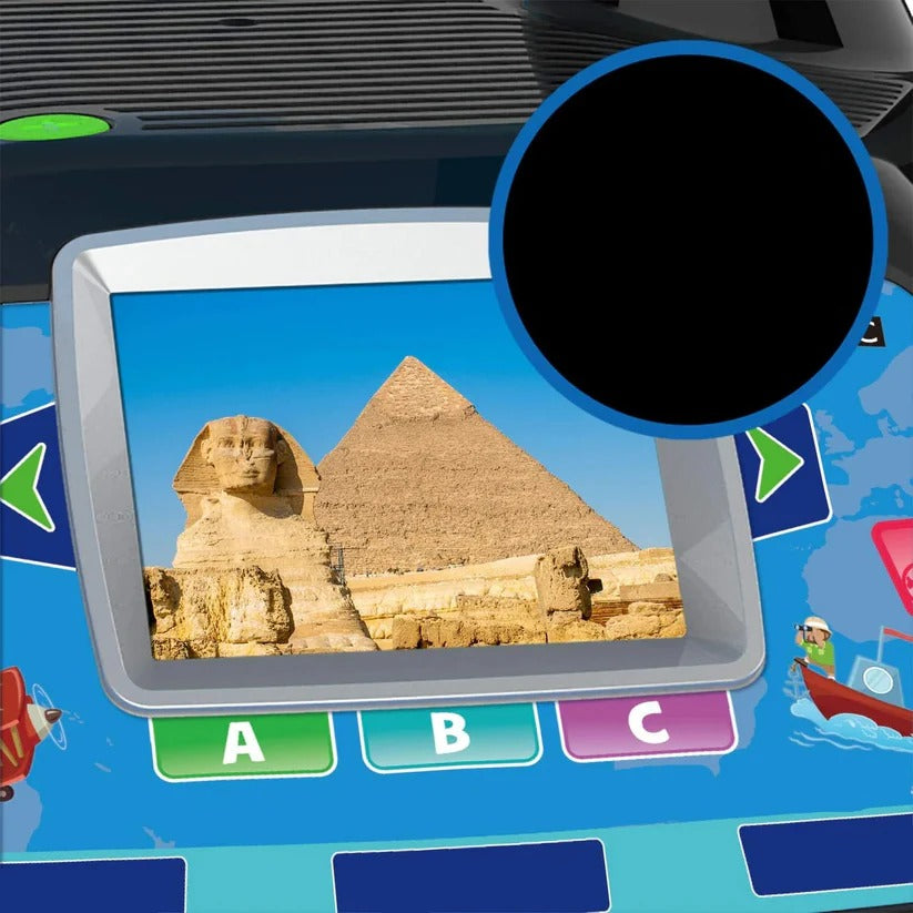 Interactive Learning Globe with LCD Screen and Stylus