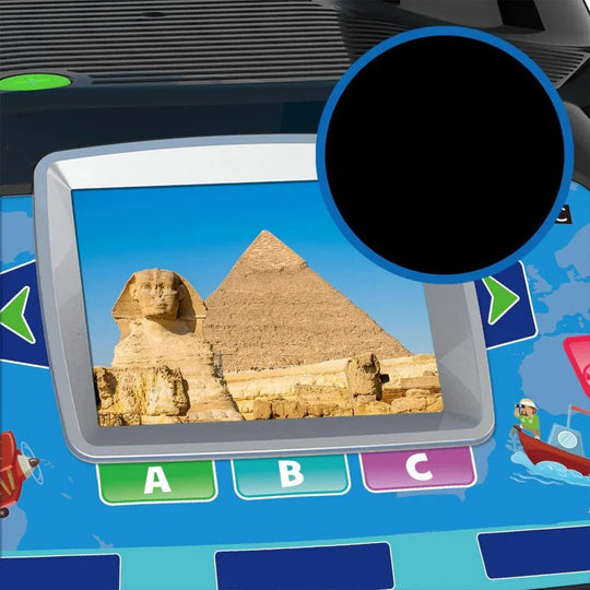 Interactive Learning Globe with LCD Screen and Stylus