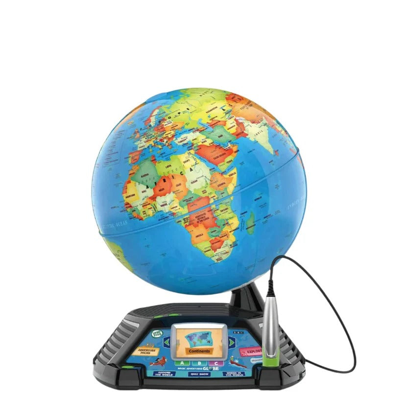 Interactive Learning Globe with LCD Screen and Stylus