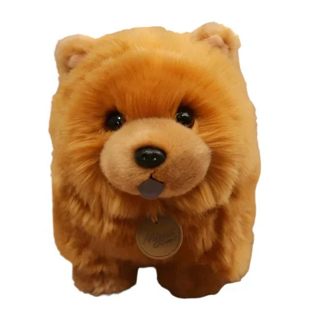 Washable Plush Dog Stuffed Animal with Portable Design