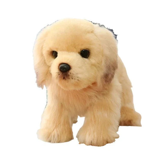 Washable Plush Dog Stuffed Animal with Portable Design