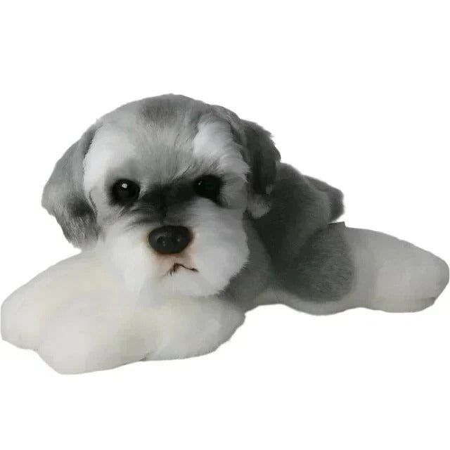 Washable Plush Dog Stuffed Animal with Portable Design