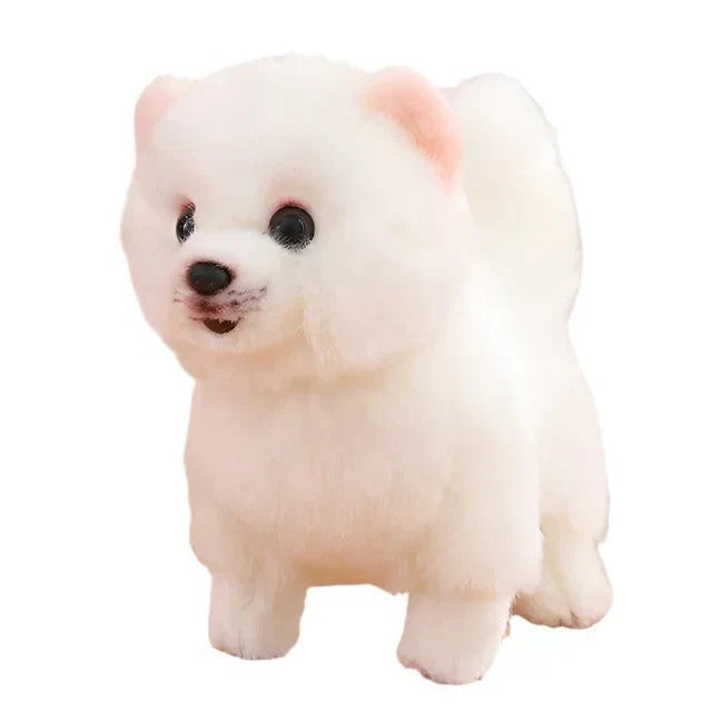 Washable Plush Dog Stuffed Animal with Portable Design