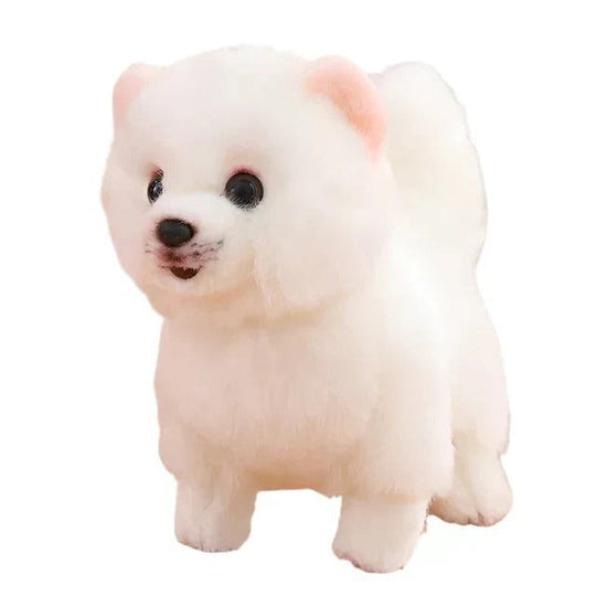 Washable Plush Dog Stuffed Animal with Portable Design