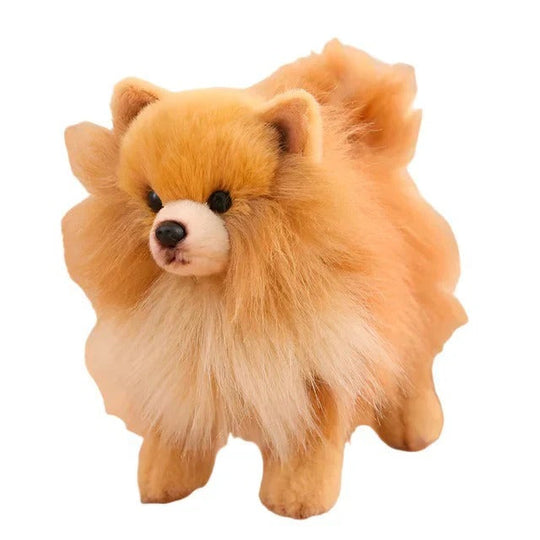 Washable Plush Dog Stuffed Animal with Portable Design
