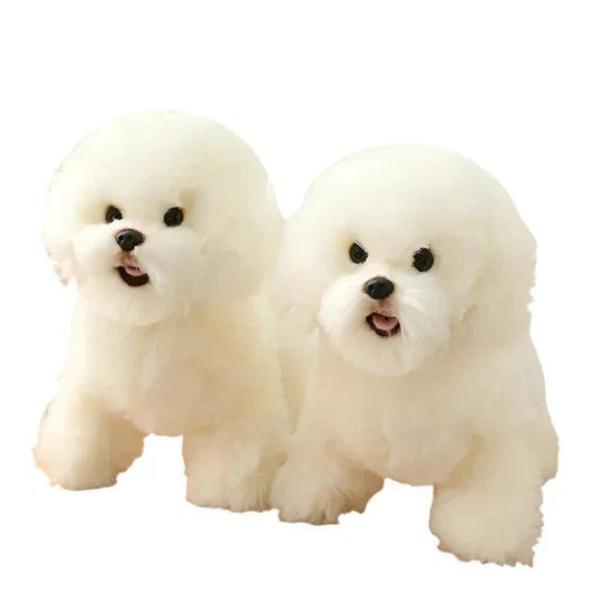 Washable Plush Dog Stuffed Animal with Portable Design