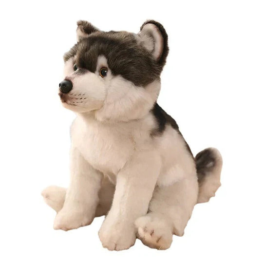 Washable Plush Dog Stuffed Animal with Portable Design