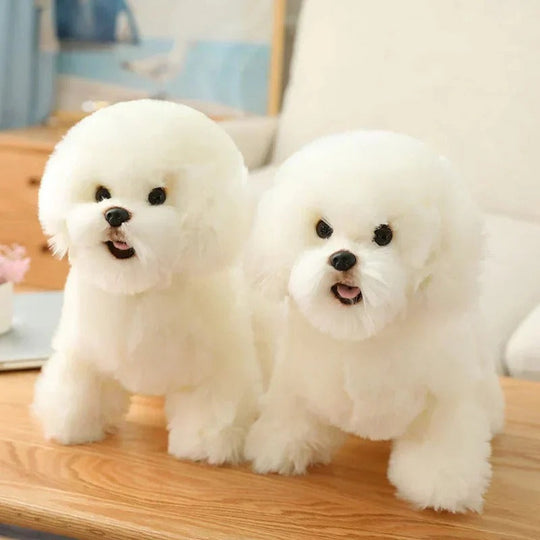 Washable Plush Dog Stuffed Animal with Portable Design