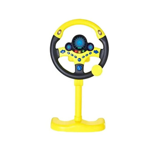 Interactive Toy Steering Wheel with Lights and Sounds for Kids