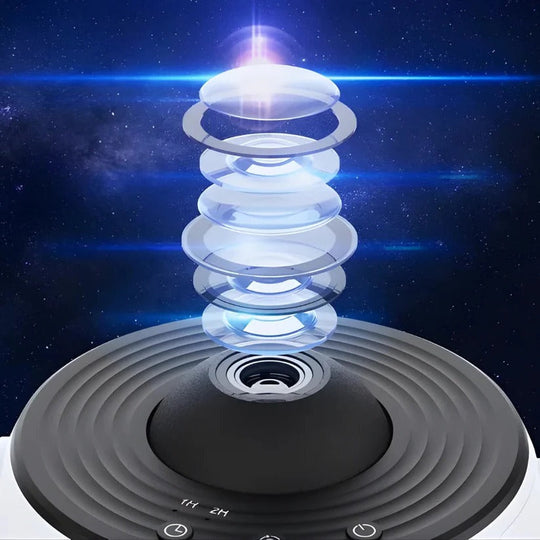 Galaxy Star Projector with Rotating Planetarium Display