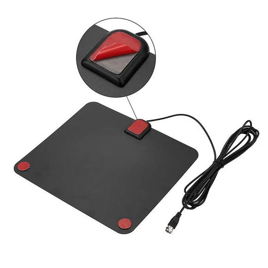 Amplified Indoor HD TV Antenna with 13 ft Cable