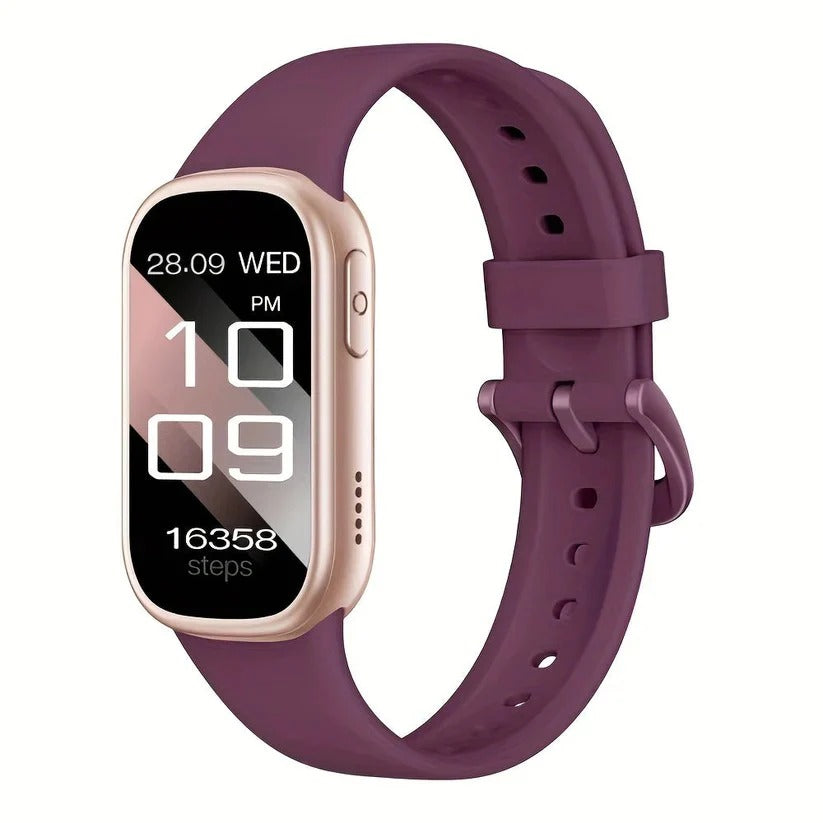 Waterproof Fitness Smartwatch with Magnetic Charging