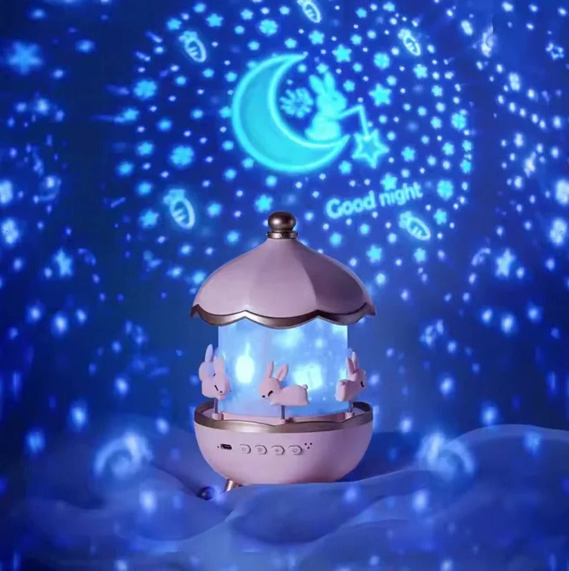 Rechargeable Bedtime Projector with Wireless Speaker