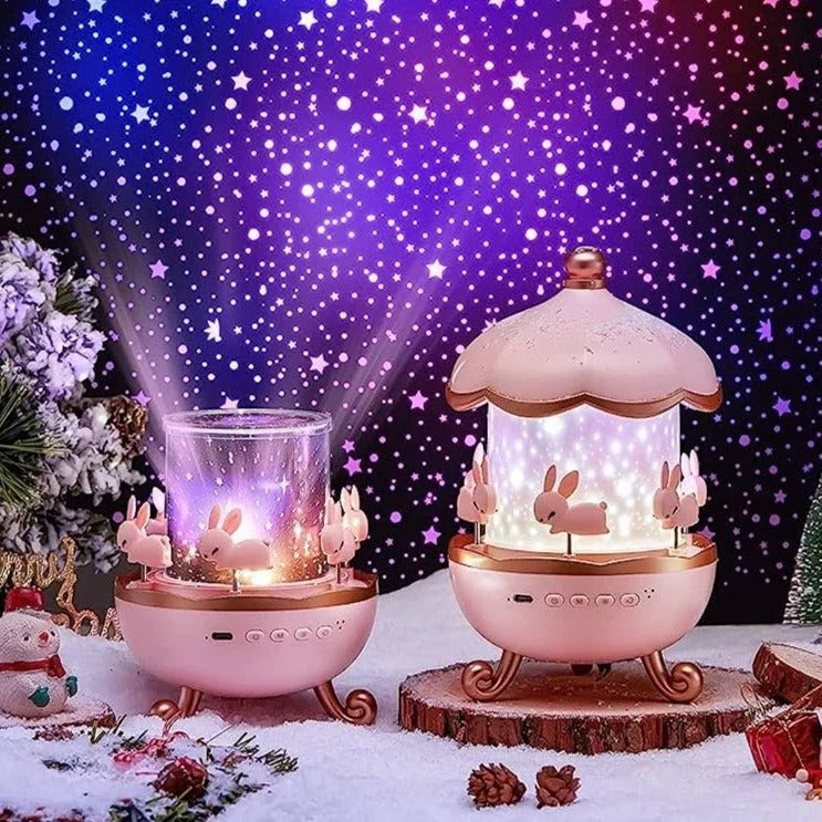 Rechargeable Bedtime Projector with Wireless Speaker