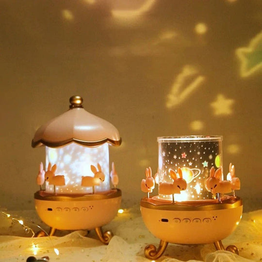 Rechargeable Bedtime Projector with Wireless Speaker