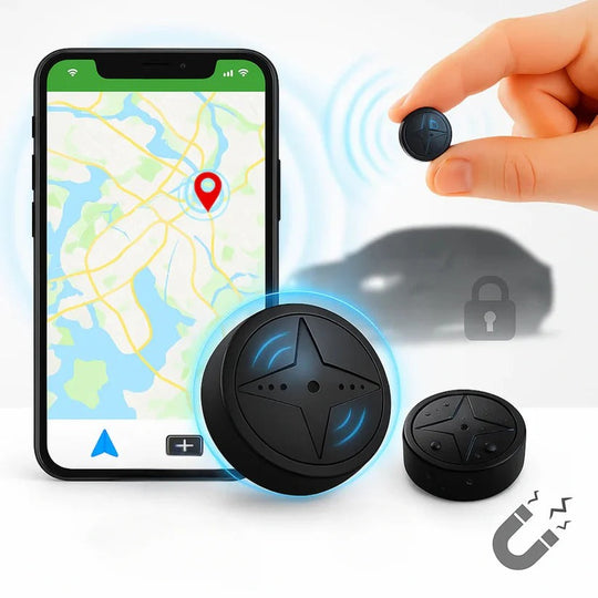 Magnetic GPS Tracker with Vehicle Mounting System