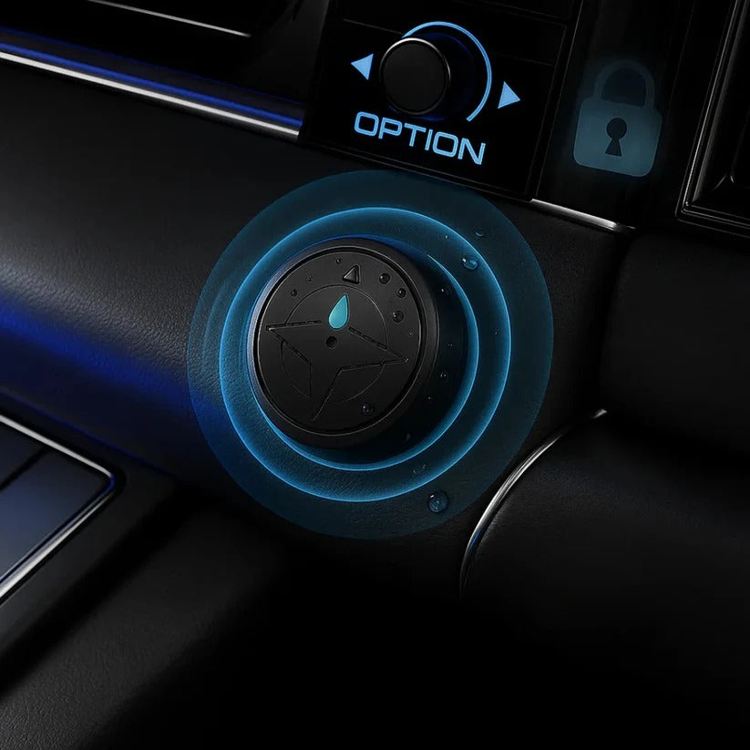 Magnetic GPS Tracker with Vehicle Mounting System