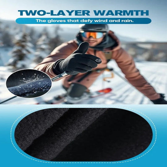 Thermal Insulated Cycling Gloves for Cold Weather
