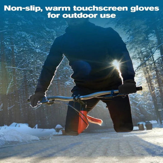 Thermal Insulated Cycling Gloves for Cold Weather